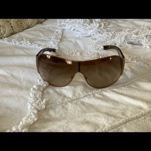PRADA YK2 SUNGLASSES w Michael Kors case
